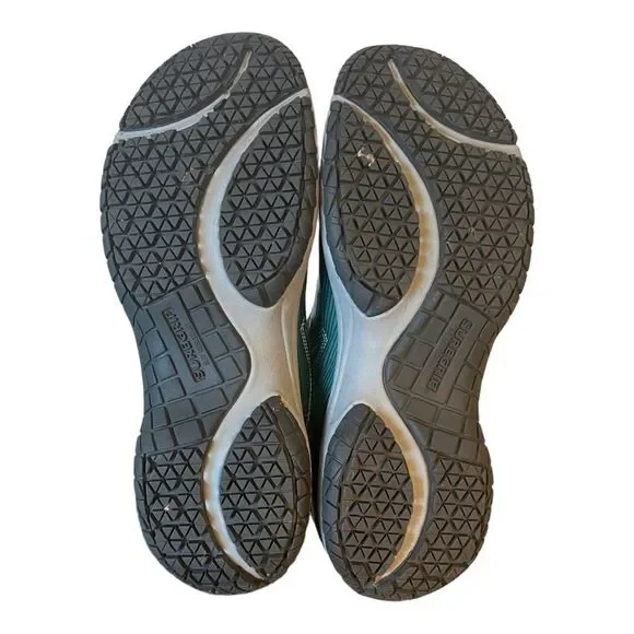 MERRELL Women's Encore Moc Pro
Shine Clog Shoes, Aqua/Navy/Grey Sz 7 - Picture 10 of 12